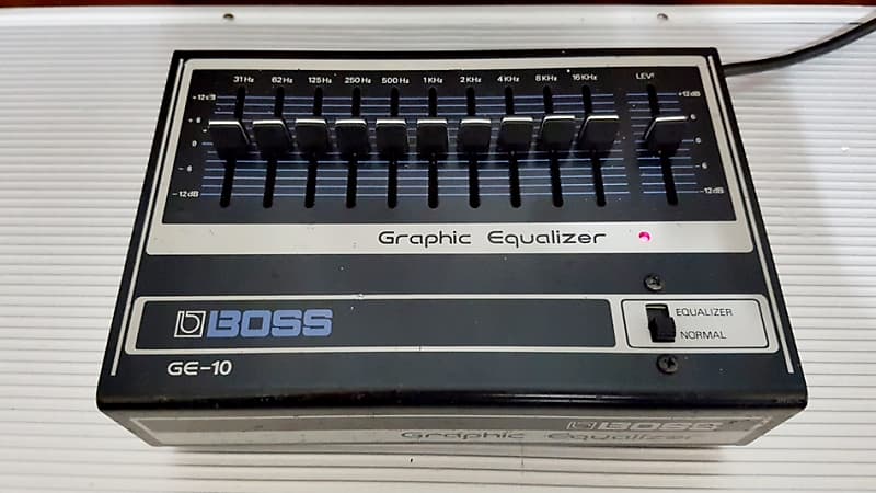 BOSS GE-10 Graphic Equalizer | Japan Booster