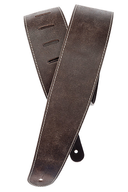 Planet Waves 25VNS01-DX 2.5" Stonewashed Leather Guitar Strap image 1