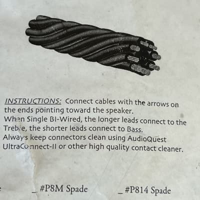AudioQuest GR8 speaker cable- Metal braid Pair of 50ft image 12