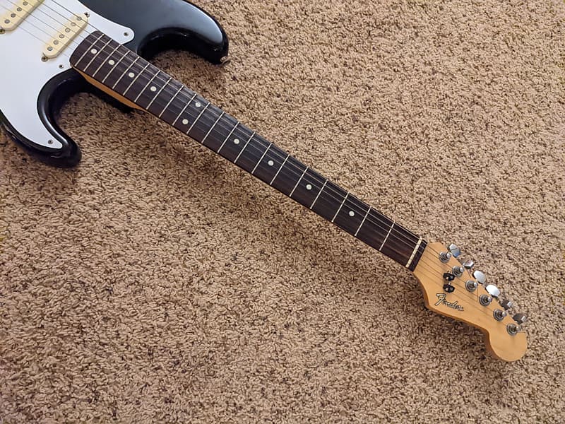 Fender MIJ Stratocaster '62 Reissue 1980's Black Fujigen