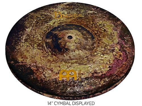 Meinl Cymbals Byzance Vintage Pure 15" Hi-hats (Used/Mint) image 1