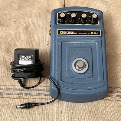 Boss BF-1 Flanger 1970's - Blue | Reverb