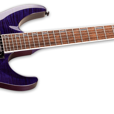 ESP LTD H-200FM See Thru Purple Electric Guitar + FREE GIG BAG - H-200 FM H200 - BRAND NEW image 3
