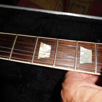 Mako Traditionals 56 Single Cut Cherryburst Guitar Copy w/SKB hardshell case NICE image 9