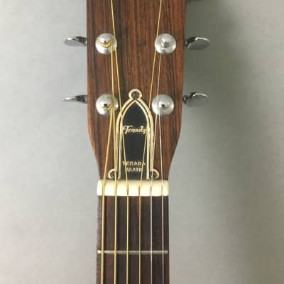 Rare Terada W601 1978 Acoustic Dreadnought MIJ Guitar Solid Spruce Top Mahogany Booming D18 Tone image 18