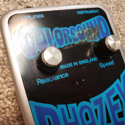 Vintage 77 Colorsound Sola Sound Phazex Guitar Effect Pedal England Phaser Bass image 3