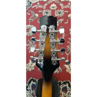 Gear4Music  Acoustic Mandolin + Gig Bag Pre-Owned in Yellow Sunburst image 8