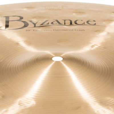Meinl Byzance Traditional Extra Thin Hammered Crash Cymbal 20 image 4