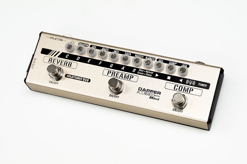 Valeton Gp200 Valeton Dapper Looper Mini Effects Strip - Pedal Of