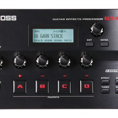 Boss GT-001 Table Top Guitar Effects Processor image 1