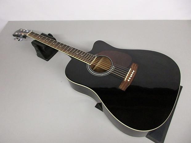 Spectrum Acoustic Guitar Black Reverb