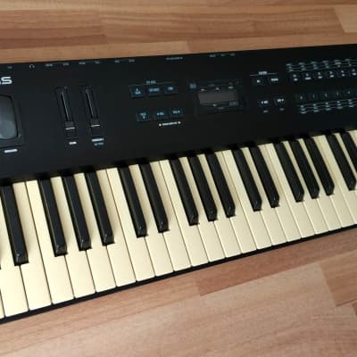 ALESIS QS6 64 Voice Expandable Synthesizer + Flash card & CD soft Q-Cards images image 2