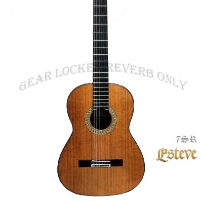 Guitarras Esteve 7SR all solid Cedar & Indian Rosewood Spain handmade classical guitar image 2