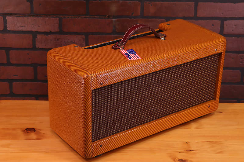 Tweed Deluxe Narrow Panel 5e3/Head Cabinet/Nitro Lacquer with | Reverb