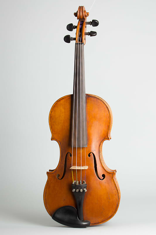 Frantisek Zivec Violin 1959 Amber Varnish Finish, curly maple and spruce, brown canvas hard shell cs image 1