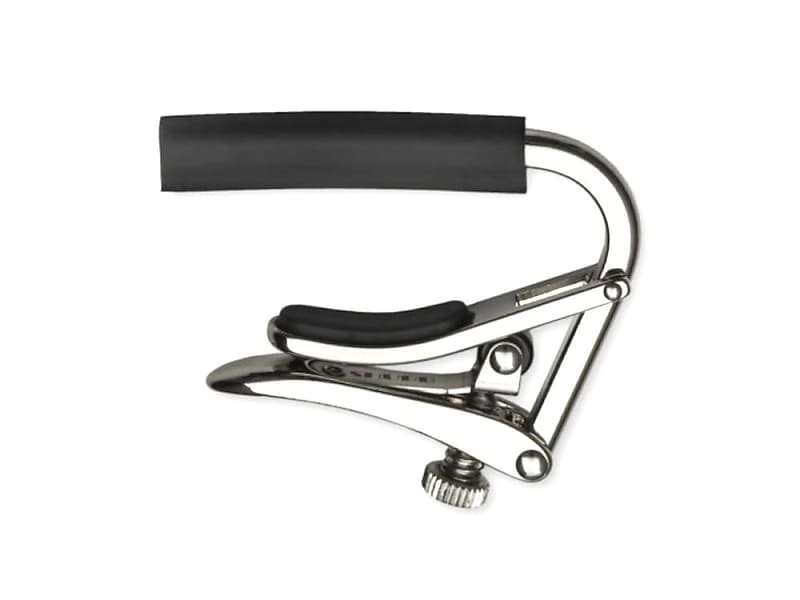 Shubb Capo Deluxe Steel String Guitar Fits Most Acoustic & Electric Stainless Steel S1 image 1