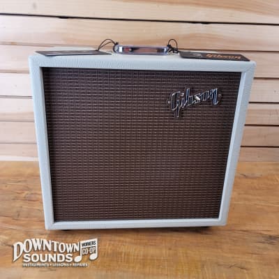 Gibson Falcon 5 1x10" Guitar Combo Amp - Cream Bronco Vinyl with Oxblood Grille image 2