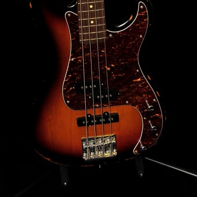 ESP LTD vintage 204   PJ Bass 2012 sunburst image 4