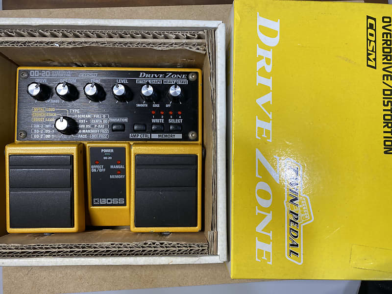 ギター BOSS OD-20 OVERDRIVE/DISTORTION Boss OD-20 Distortion Overdrive - YouTube
