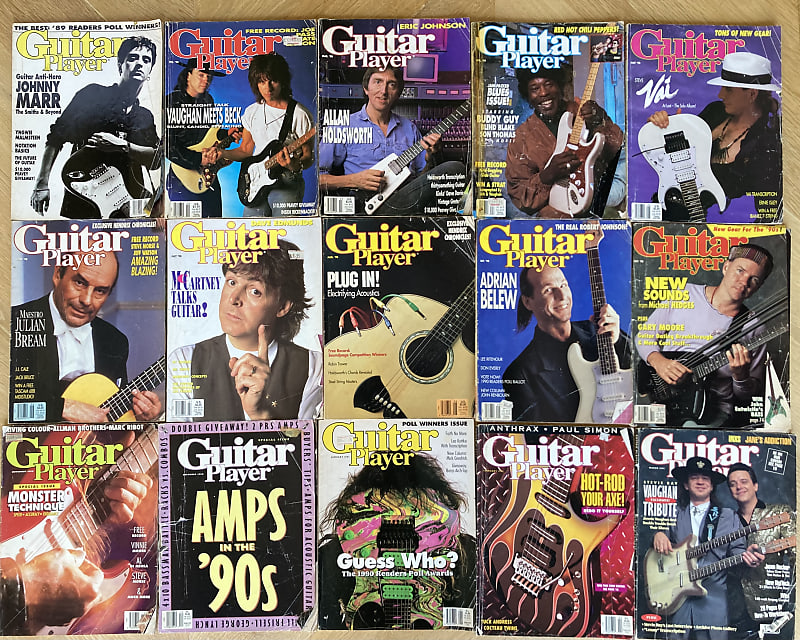 Guitar Player Magazines - 1990 - 1999 - Complete | Reverb Australia