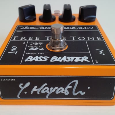 Free The Tone BB-2 Bass Blaster Overdrive – Custom Series – Orange 