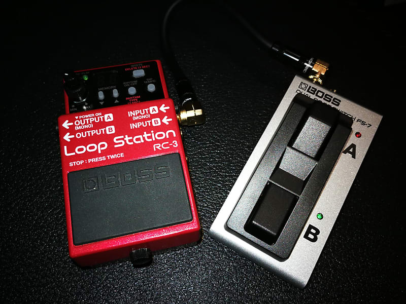 2025-25 秋冬新作  ハイブランドの RC-3 Boss Loop Cable TRS Monoprice WITH FS-7 AND Station ギター