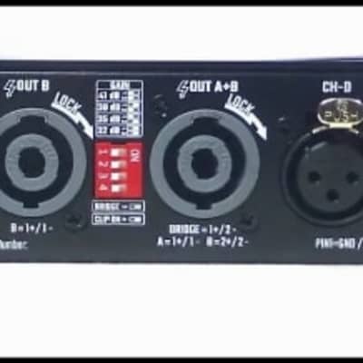LASE-8000 Series Professional Power Amplifier 1U 4 x 2000 RMS Watts 8Ω Class D image 3