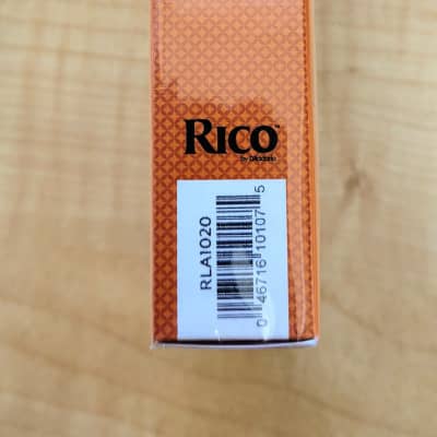 D'Addario RLA1020 - Rico Baritone Saxophone Reeds - 2.0 (10-pack) image 2