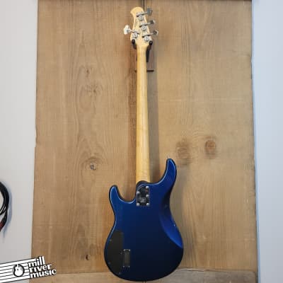 Ernie Ball Music Man USA Sterling 4H Electric Bass Vintage Blue Pearl image 6