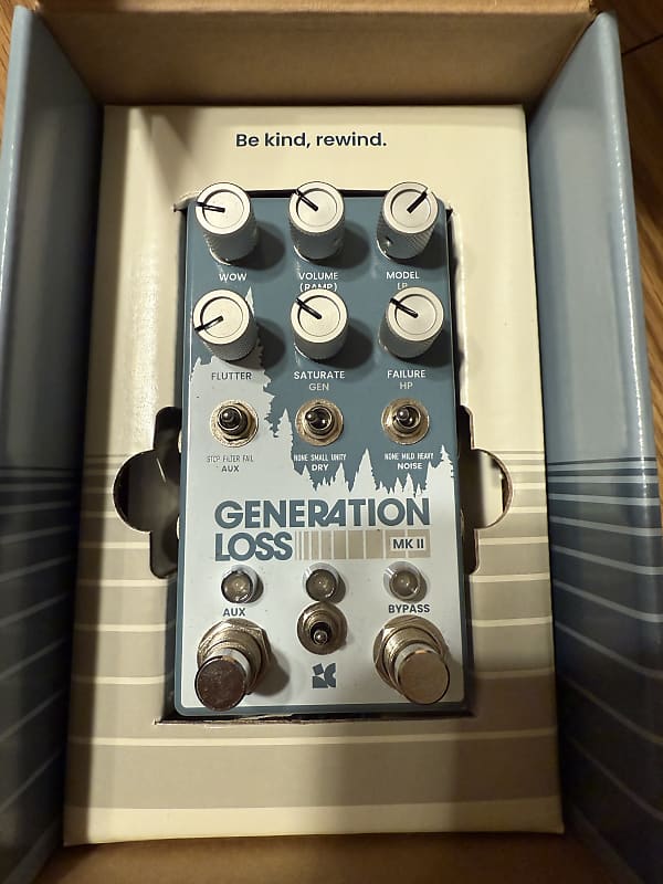 Chase Bliss Audio Generation Loss MKII