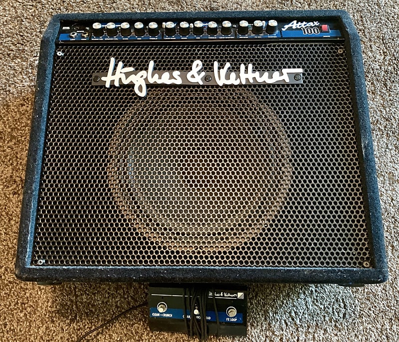Hughes & Kettner Attax 100 100-Watt Guitar Combo amp made in germany 1990’s Black image 1