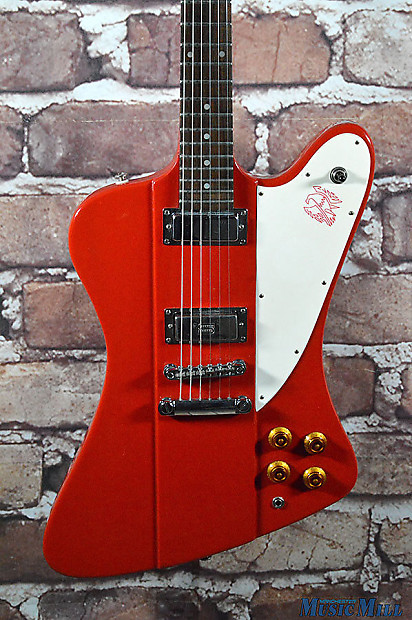 1998 Epiphone Firebird Electric Guitar Cardinal Red