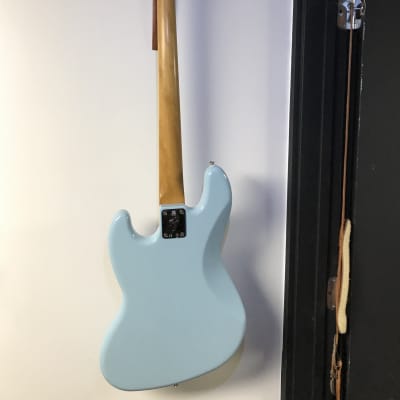 Fender Jazz Bass Gold Foil 2023 - Daphne Blue image 5