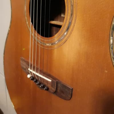 Fenix SL-93S,  Acoustic Guitar, 1990's  Blonde, AE, solid top image 5