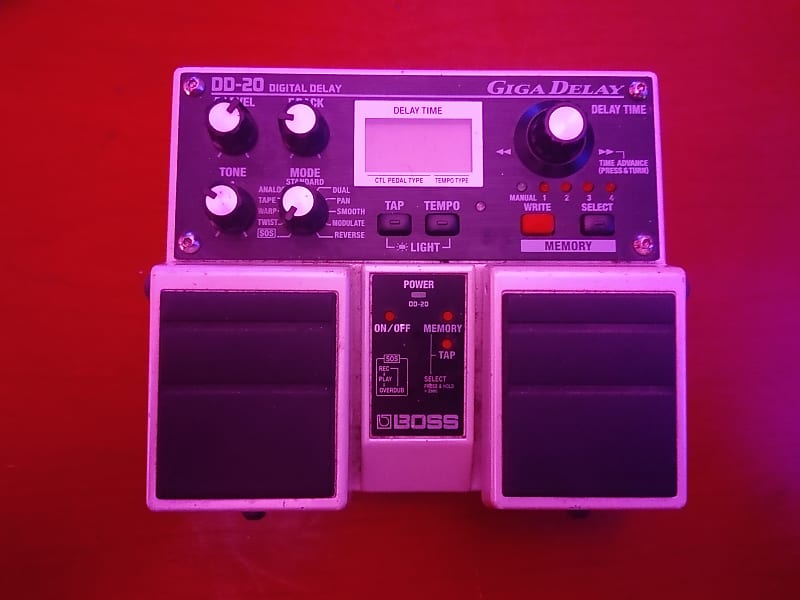 Boss DD-20 Giga Delay 2005 - Present - White | Reverb Canada