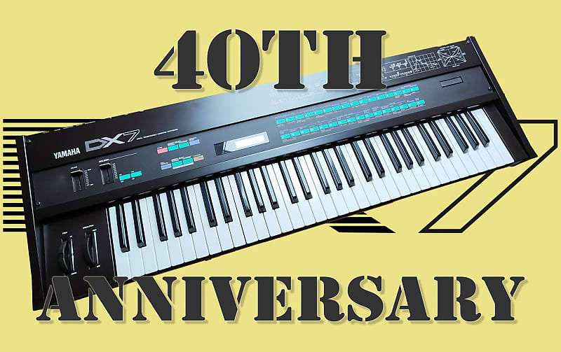 Yamaha DX7 (Mark 1) Digital FM Synthesizer German collector beautiful collection image 1