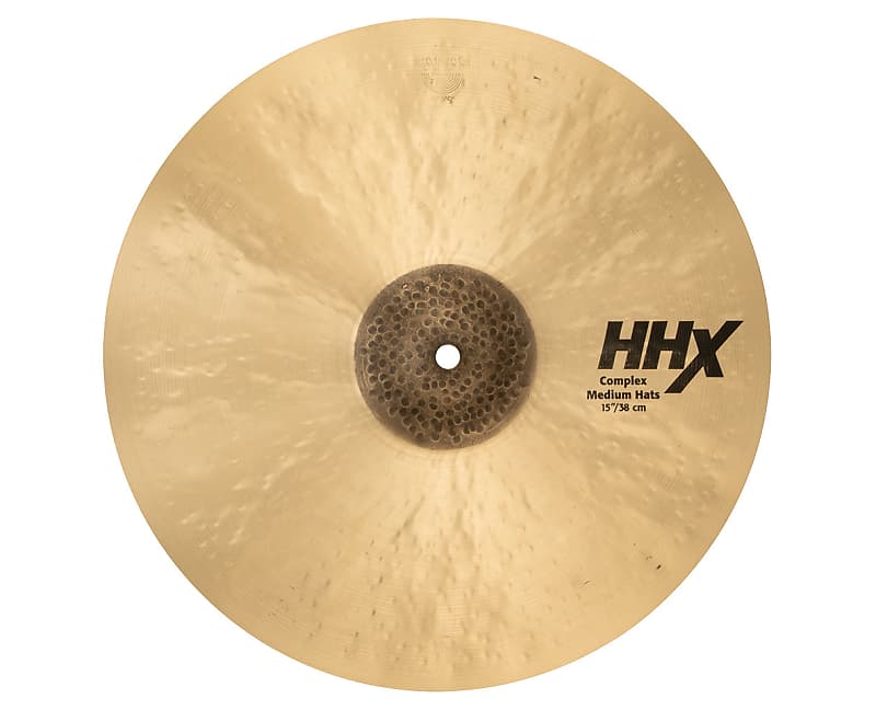 Sabian 15" HHX Complex Medium Hi-Hat Cymbals - Open Box image 1