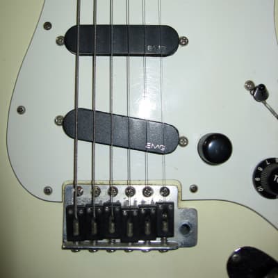 Carlo Robelli FUJIGEN Custom Stratocaster 1975 Olympic White Electric Guitar image 8