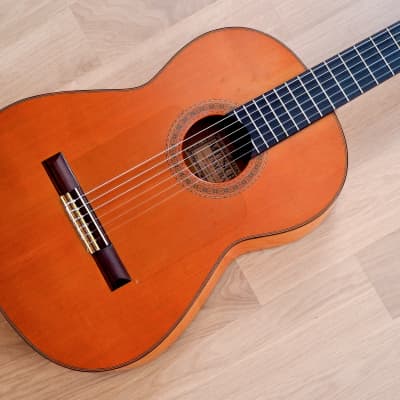 1976 Mitsuru Tamura 1500 Vintage Flamenco Nylon String Acoustic Guitar w/ Case image 1