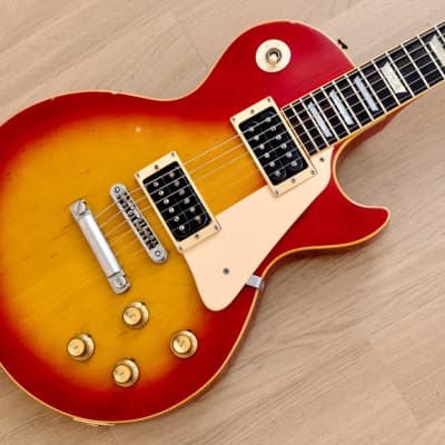 1977 Greco EG700 Standard Vintage Electric Guitar Cherry Sunburst, Japan Fujigen image 1