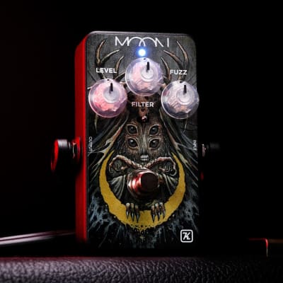 Keeley Buck Moon Op Amp Fuzz Pedal With Custom Art by Timbul Cahyono image 12
