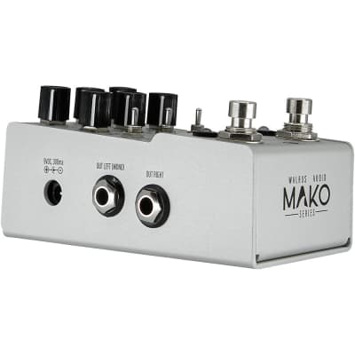 Walrus Audio Mako Series D1 Delay Effects Pedal Regular Silver image 7