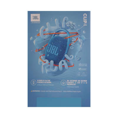 JBL Clip 4 Eco Ultra-Portable Waterproof Bluetooth Speaker (Ocean Blue) image 7
