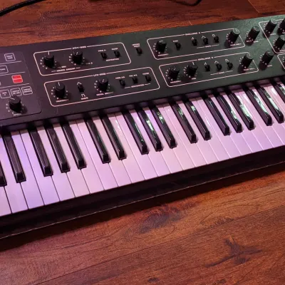 Sequential Circuits Prophet 600 Synthesizer w/ GliGli 2.0, Fatar Keybed, Walnut Sides, Free Case