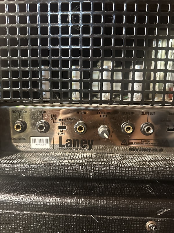 Laney GH100L Single-Channel 100-Watt Tube Guitar Amp Head