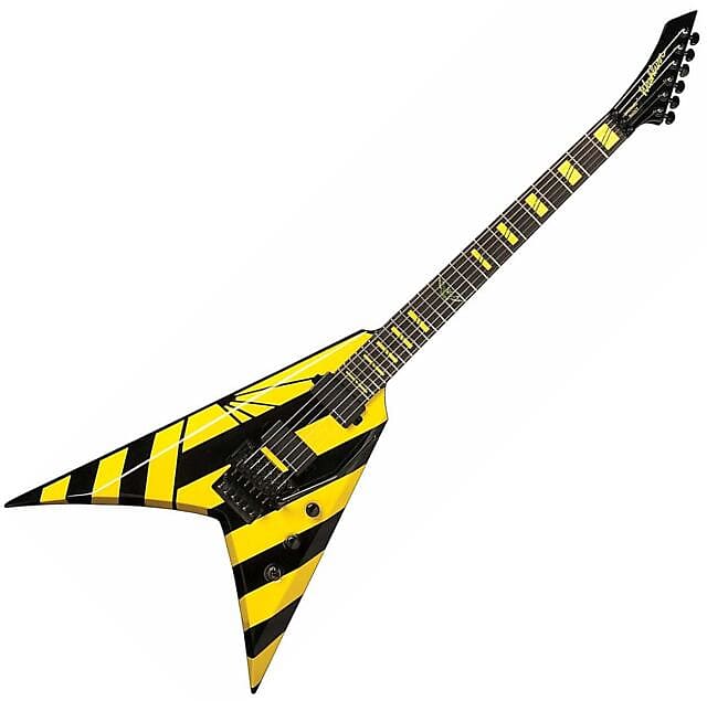 Washburn Michael Sweet Stryper Parallaxe PXV Electric Guitar - Black / Yellow image 1