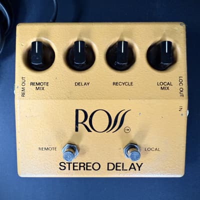 Reverb.com listing, price, conditions, and images for ross-stereo-delay