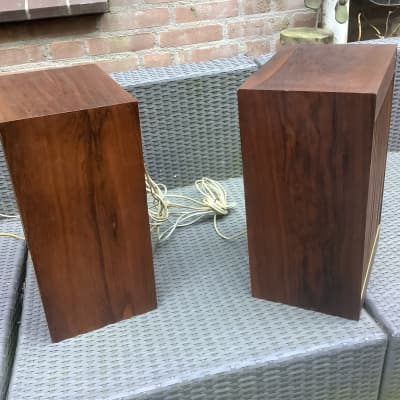Svenska SINUS Swedish Design 60’s 70’s Sinus 1017 speakers loudspeakers Gorgeous wood look image 8