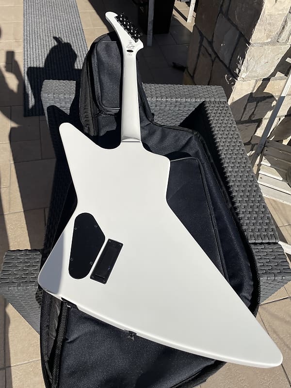 Epiphone Custom shop 1984 Explorer EX 2018 Arctic white | Reverb