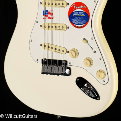 Fender Jeff Beck Stratocaster Rosewood Fingerboard Olympic White (292) for sale